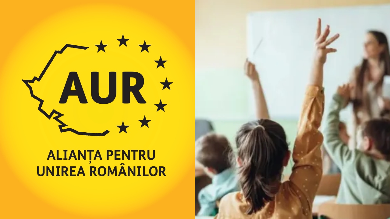 AUR propune ca elevii să cânte „Deșteaptă-te române!” și „Tatăl nostru” la începutul orelor de curs, în fiecare zi de școală DOCUMENT