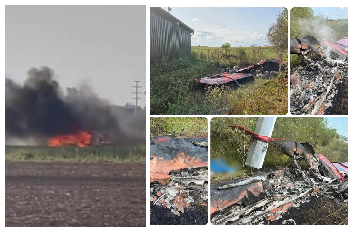 O nouă tragedie aviatică. Aeronava a luat foc la impactul cu solul, nu există supravieţuitori