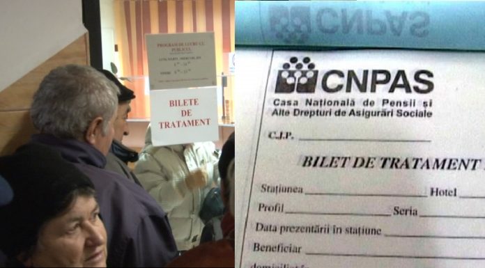 Bilete de tratament pentru pensionarii. Până când şi de unde pot fi ridicate