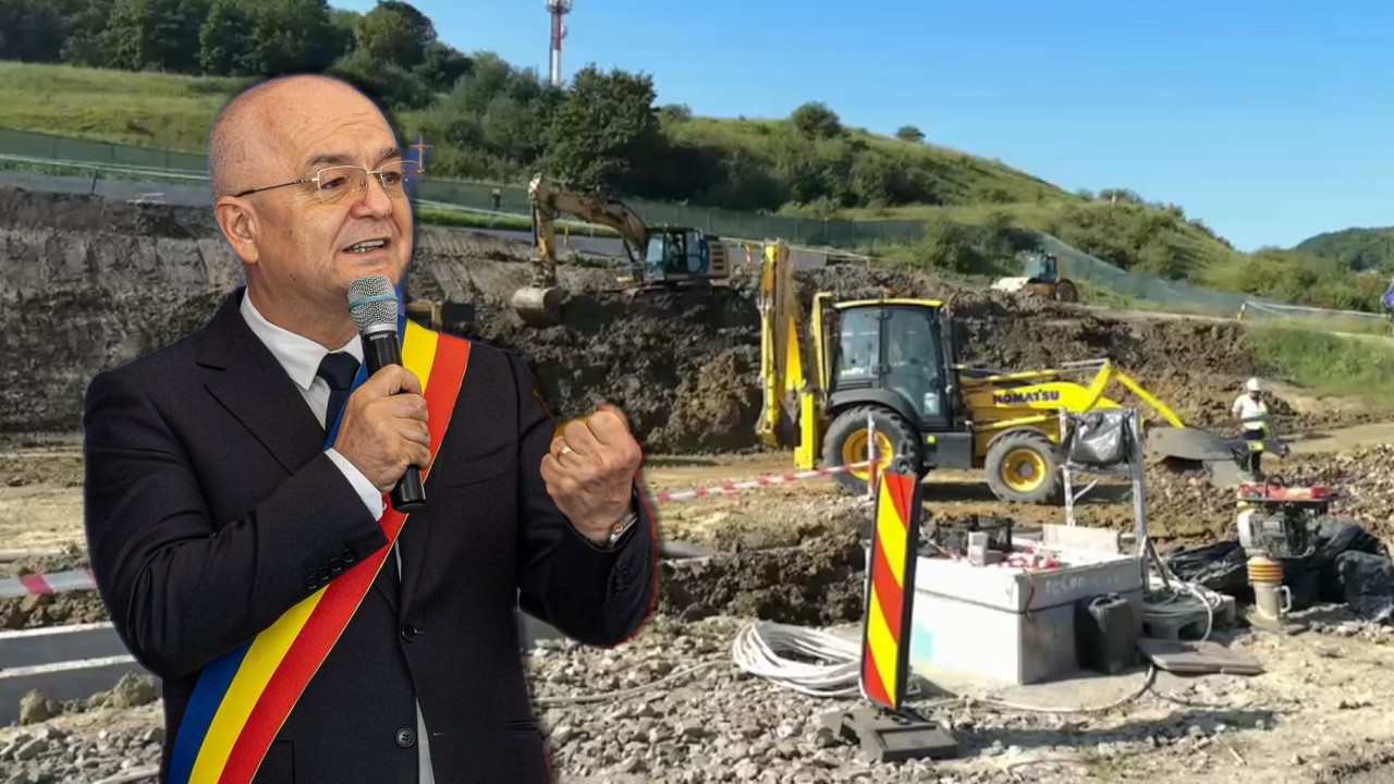 Lucrările la metroul din Cluj-Napoca au fost întrerupte. Constructorii, puși în dificultate de o rocă vulcanică dificil de spart