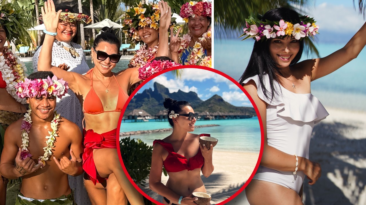 Vacanță de lux pentru Corina Caragea. Cum s-a distrat vedeta de la Pro TV în paradisul din Bora Bora