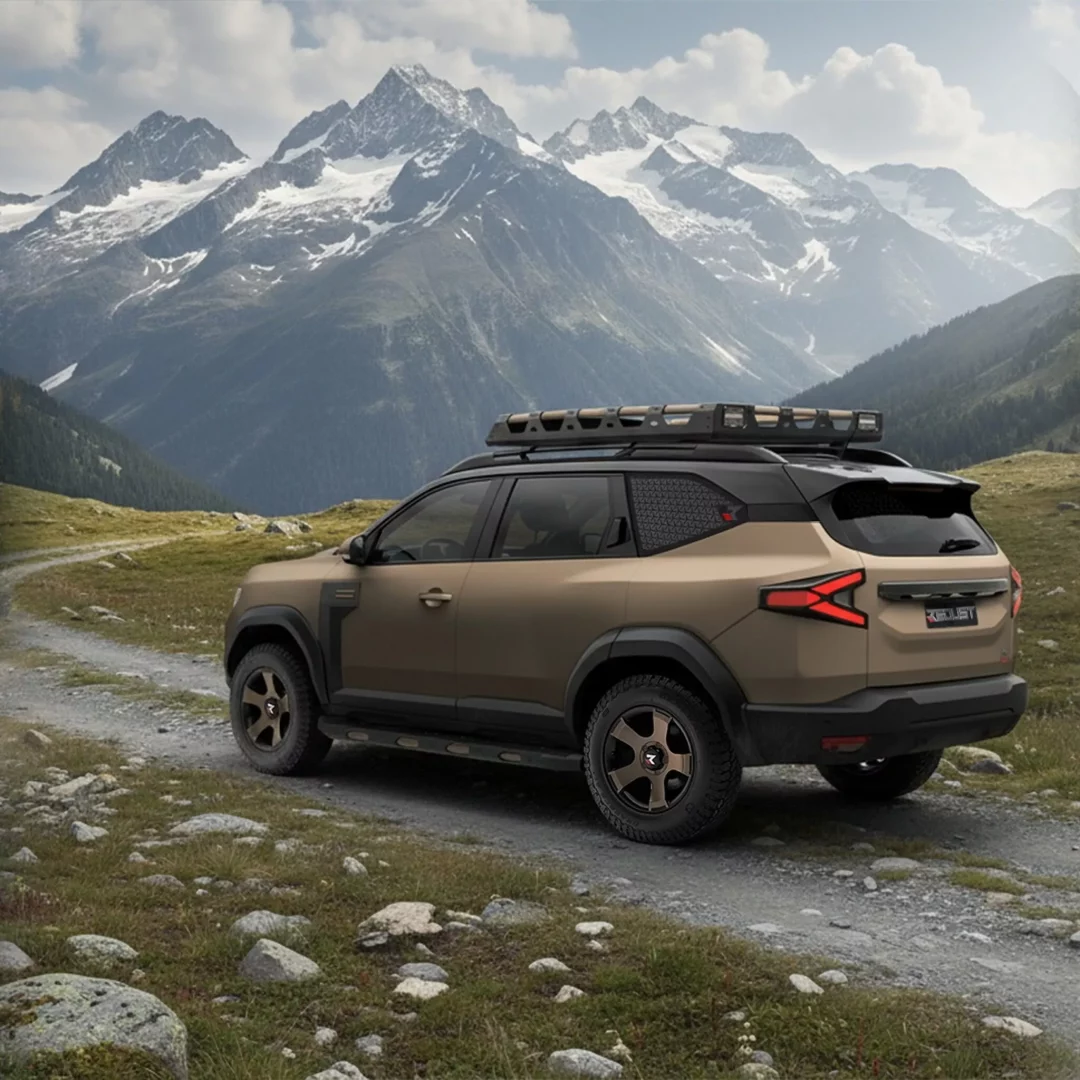 Modelul de la Dacia transformat într-un super-jeep. Arată ca un tanc și poate înfrunta orice teren GALERIE FOTO