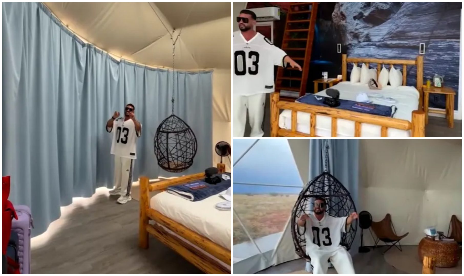 FOTO Dorian Popa s-a cazat într-un cort de lux, la Grand Canyon. Cât a plătit pe o noapte de cazare: „Nu sunteți pregătiți”