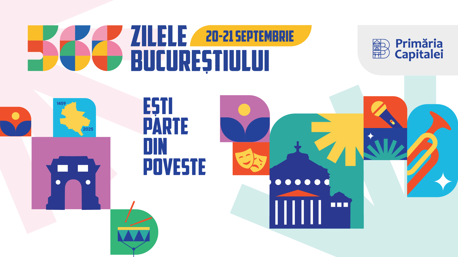 Zilele Bucureştiului 2025. Proiecţii de film, concerte, activităţi pentru copii şi masa comunităţii. Programul complet