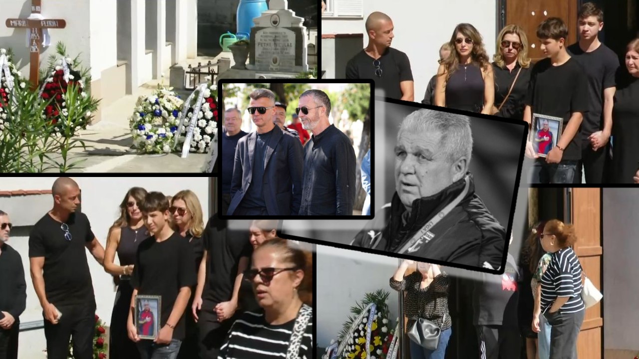 Florin Marin a fost înmormântat. Nume mari din fotbal au venit să-l conducă pe ultimul drum. MM Stoica, Gigi Nețoiu și Mihai Stoichiță și-au luat adio de la marele antrenor