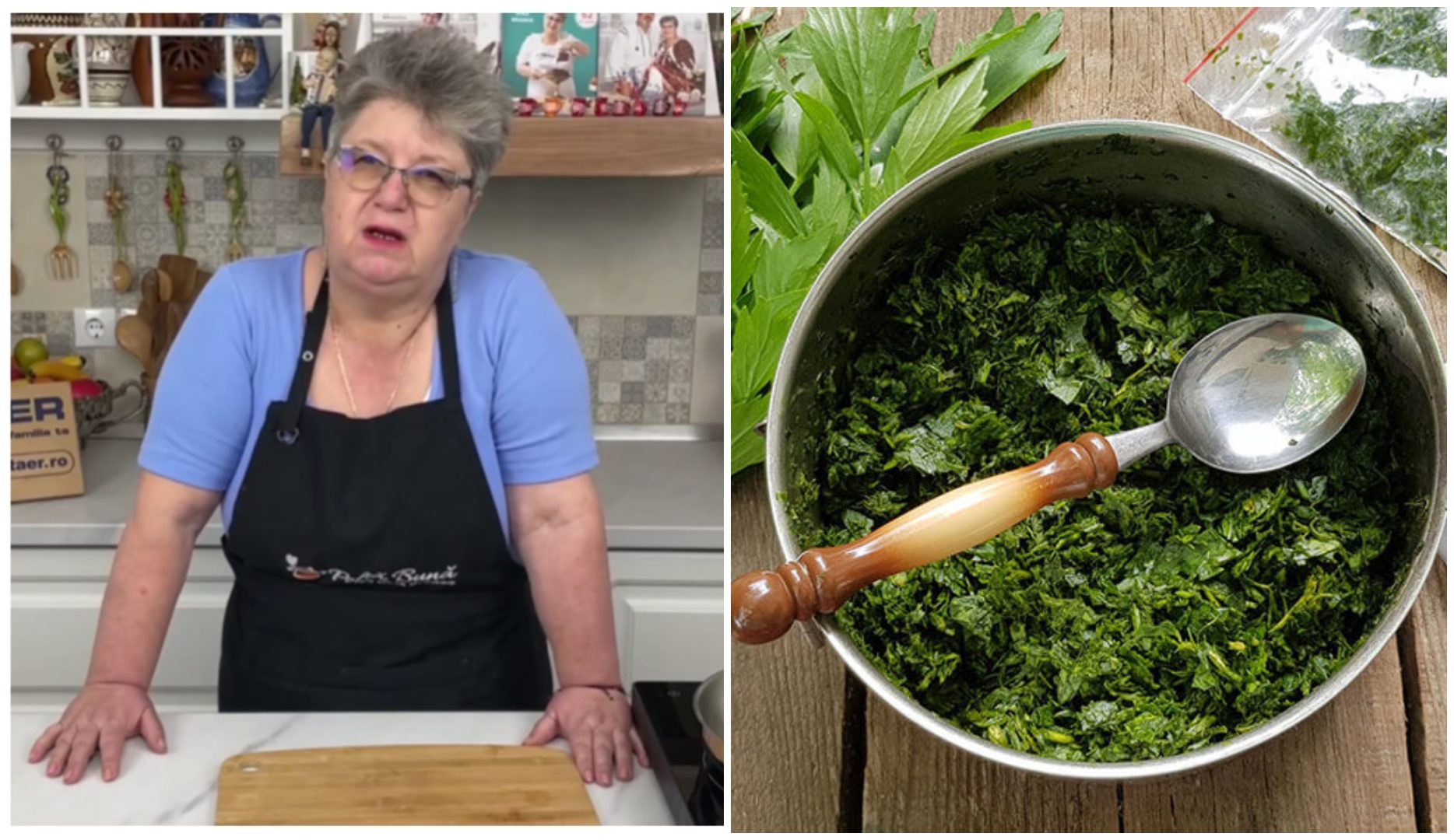 Cum conservă Gina Bradea verdețurile pentru iarnă: „Metoda aceasta este cea mai veche”