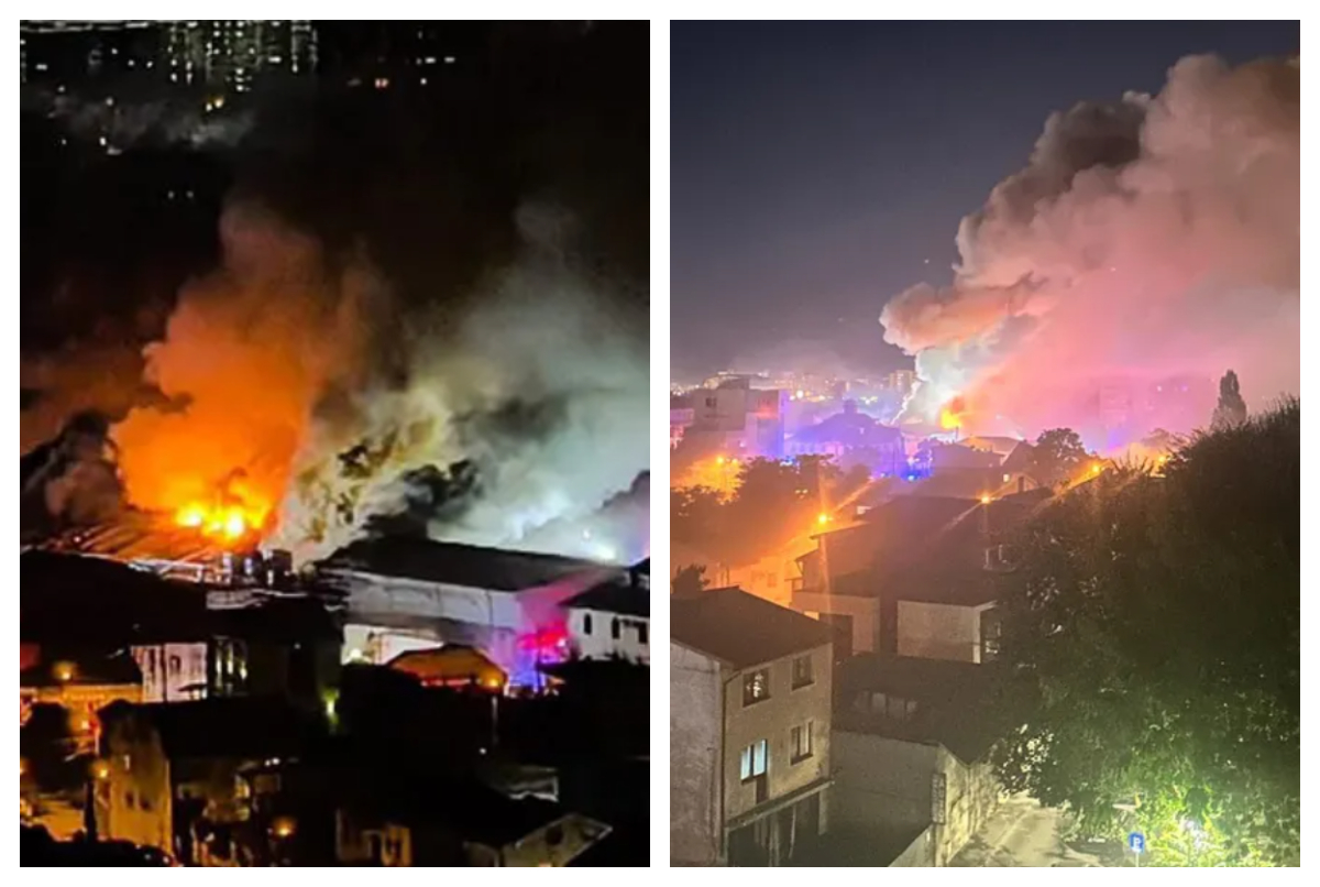 Ce au respirat bucureștenii în timpul incendiului de la Antefrig. Avertismentul specialiștilor