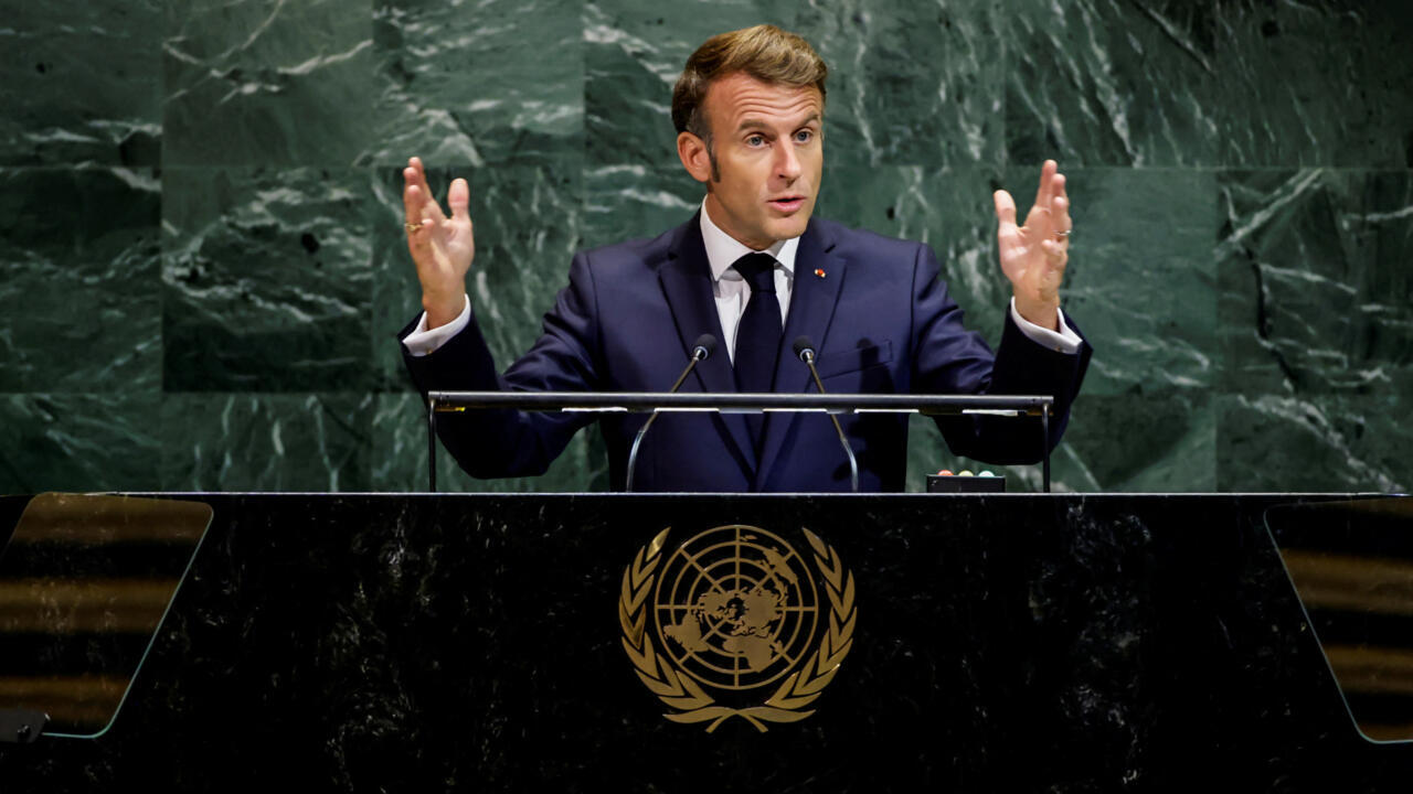 Emmanuel Macron pune presiune pe Trump, de la tribuna ONU: „Premiul Nobel pentru Pace este posibil doar dacă opriţi acest conflict”