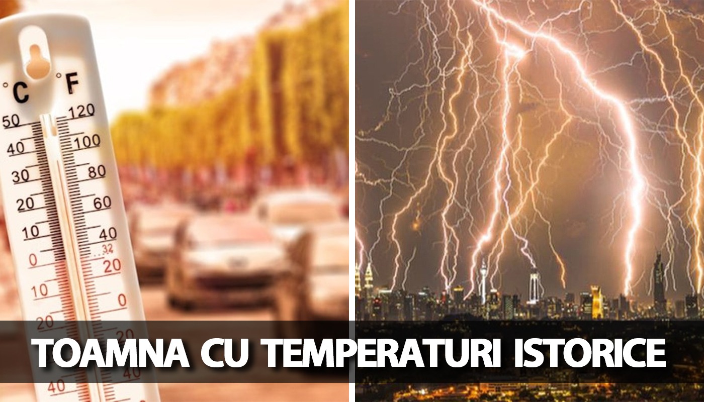 Accuweather anunţă o lună octombrie fără precedent în România. Ce se întâmplă în Capitală