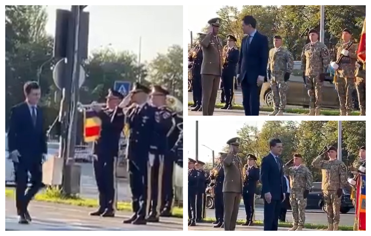 Nicușor Dan o gafează din nou. Președintele României a uitat protocolul în timpul vizitei la Timișoara