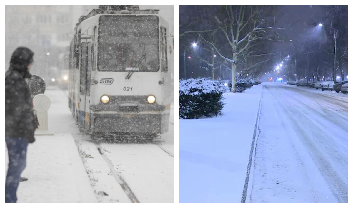 Vin ninsorile și în București. Meteorologii Accuweather au actualizat prognoza meteo. Data exactă când va ninge în Capitală
