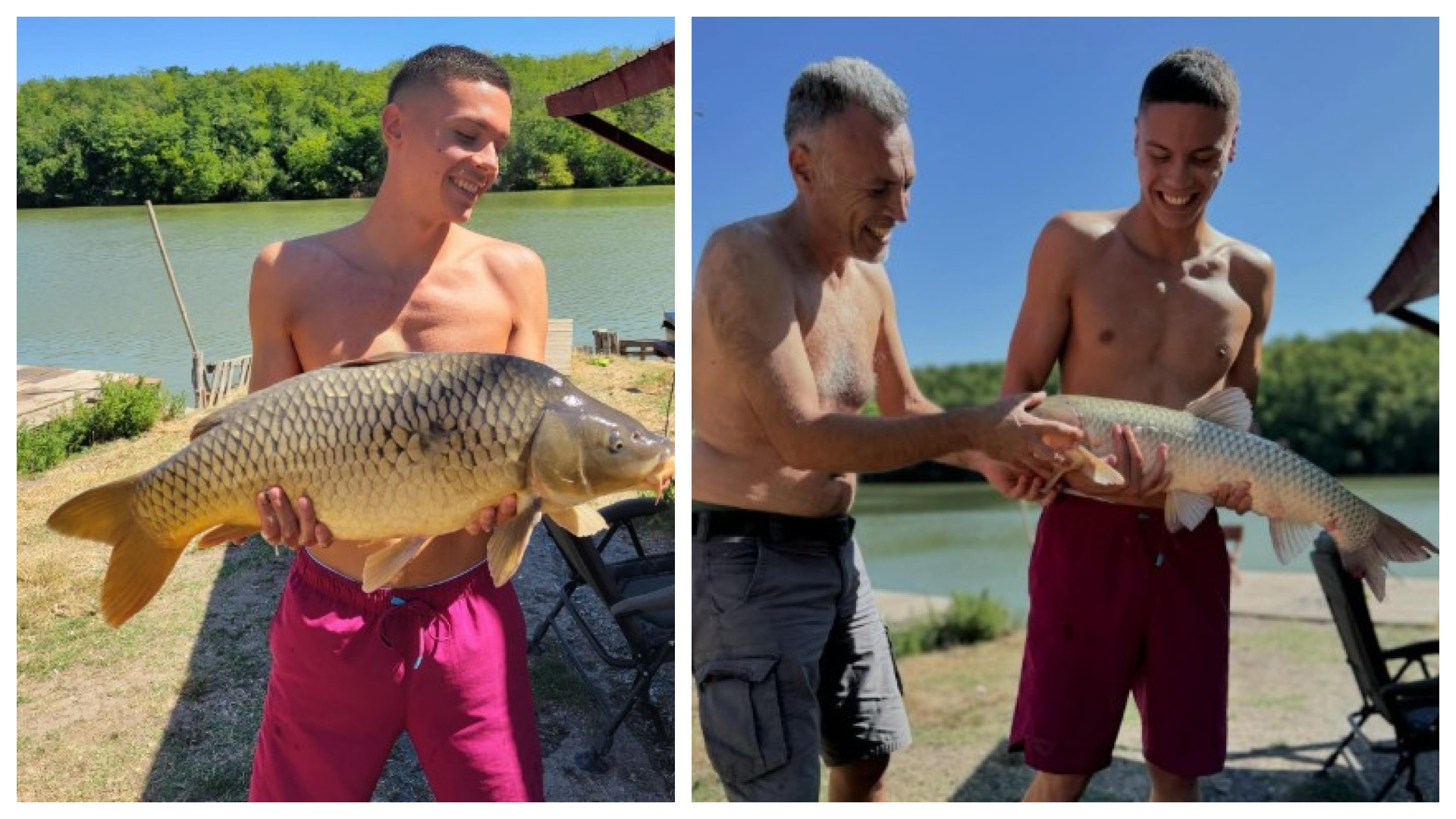 David Popovici, viral după o partidă de pescuit. Delir în comentarii. „L-ai alergat până nu a mai putut”