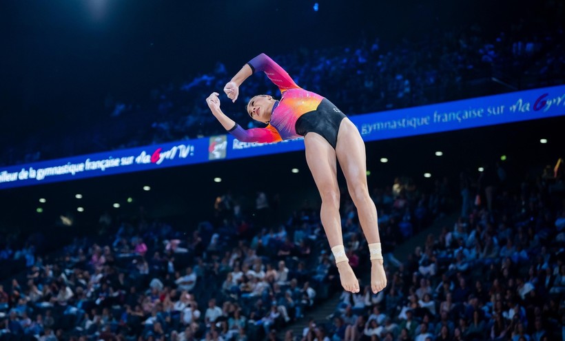 Sabrina Maneca Voinea, medalie de aur la Cupa Mondială de gimnastică de la Paris