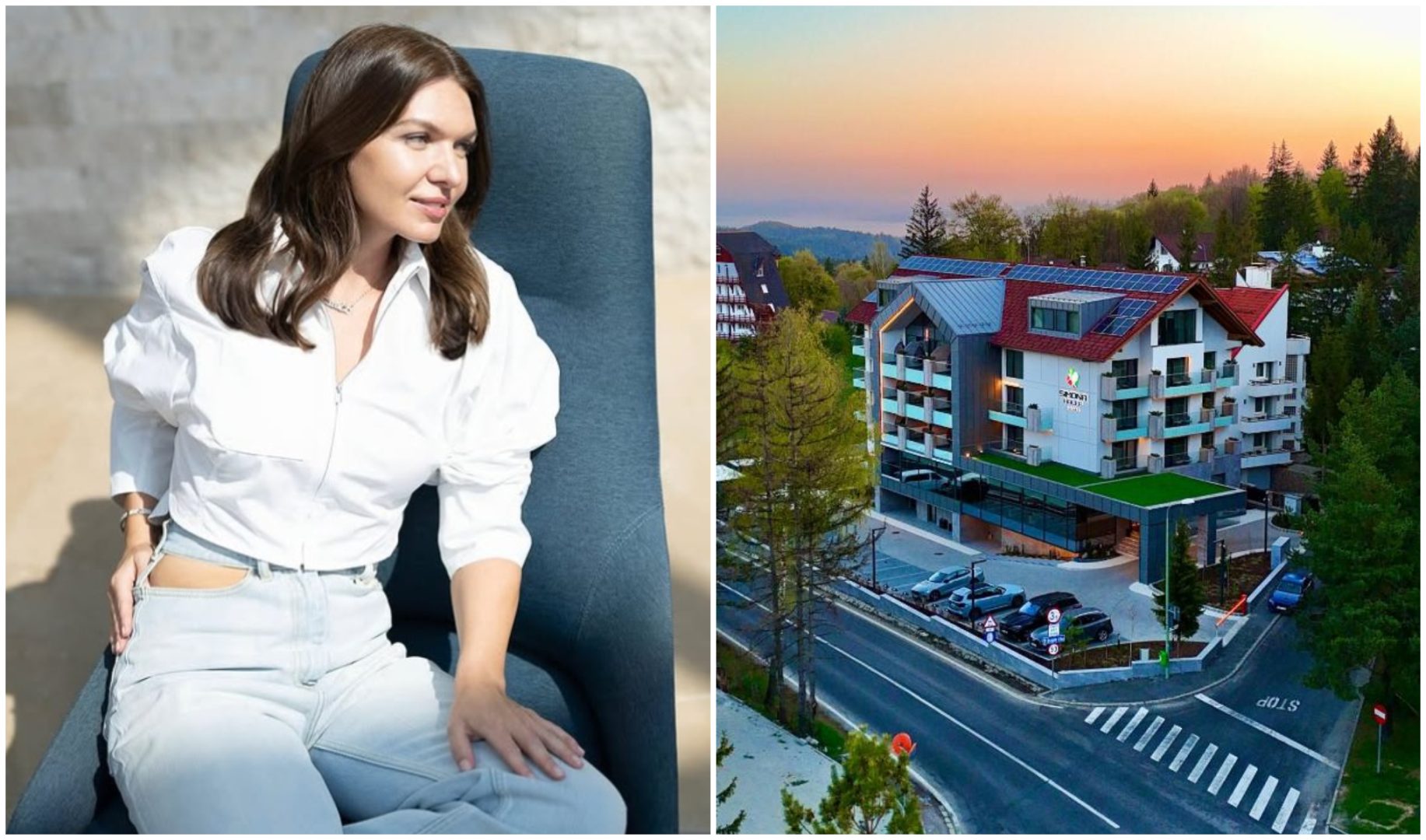 Cât costă o noapte de cazare la hotelul de lux „Simona Halep”, de 1 Decembrie. Puțini își permit să meargă la Poiana Brașov