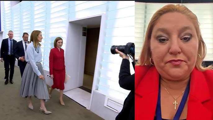 VIDEO Diana Șoșoacă, încă un episod halucinant în Parlamentul European. Ce i-a strigat Maiei Sandu, în timpul discursului acesteia în plen