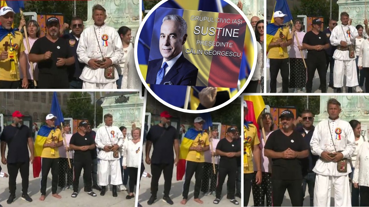Susținătorii lui Călin Georgescu, în greva foamei. Oamenii supărați au protestat în Piața Universității