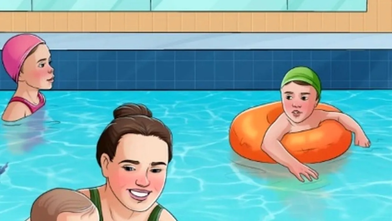 TEST IQ! Descoperă greșeala din imaginea cu piscina. Doar cele mai agere minți reușesc să o observe într-un timp scurt