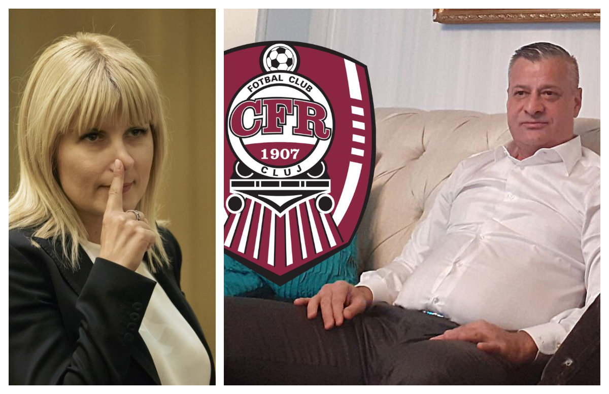 Elena Udrea, joc de glezne după ieşirea din închisoare: „Neluțu Varga este o interfață a domnului Coldea. CFR Cluj este echipa sistemului”
