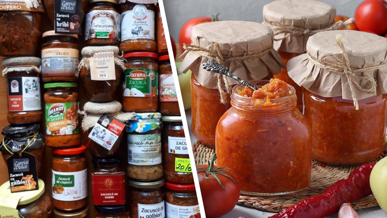 Cea mai bună ZACUSCĂ pe care o poți cumpăra din magazinele din România, potrivit Asociației pentru Protecția Consumatorilor