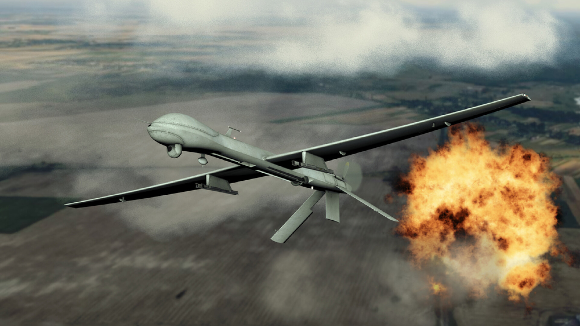 Alertă la graniţa României. Rusia a doborât 61 de drone ucrainene deasupra Mării Negre