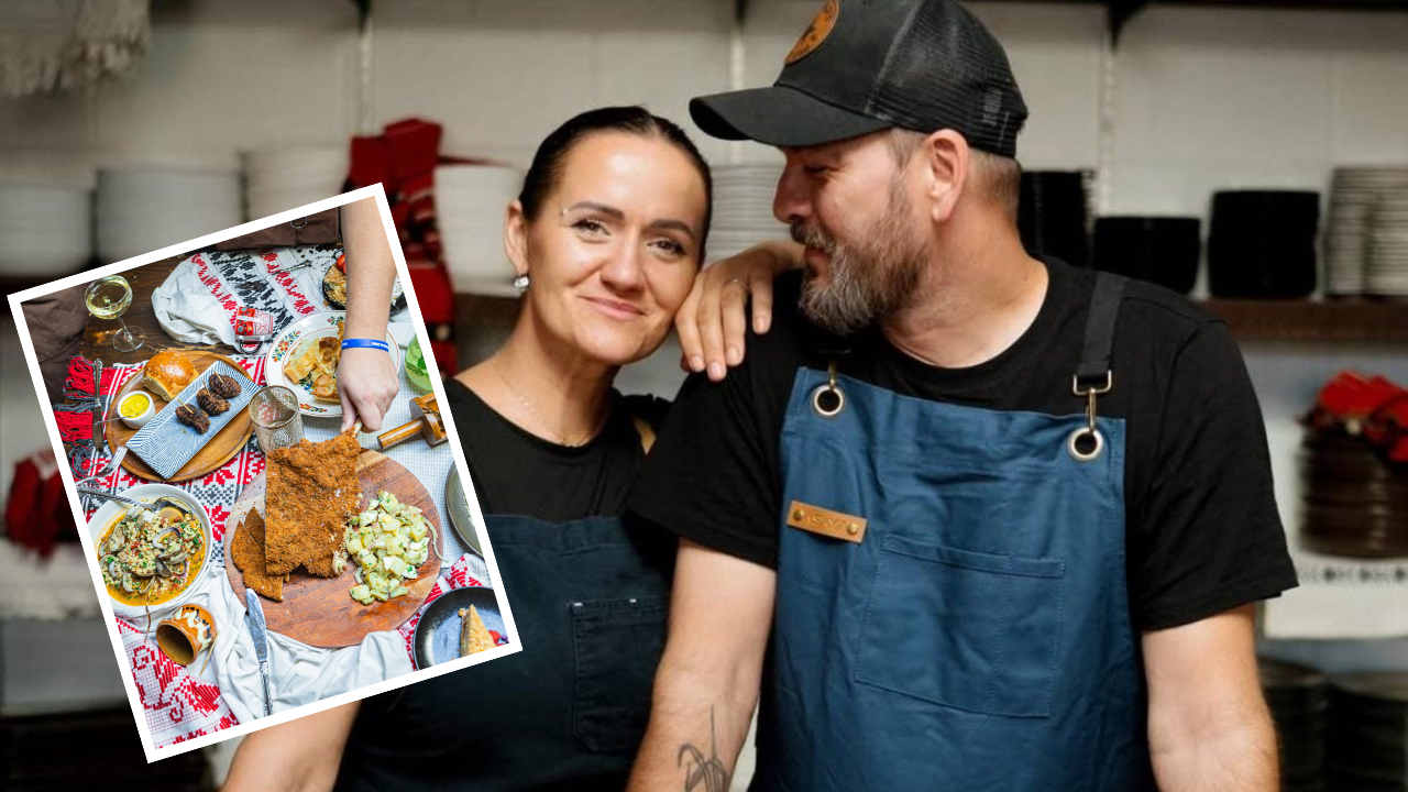 Gabriel și Gabriela, cuplul român de bucătari care aduc gustul tradițional românesc în inima Americii: „Leguma noastră favorită este porcul”