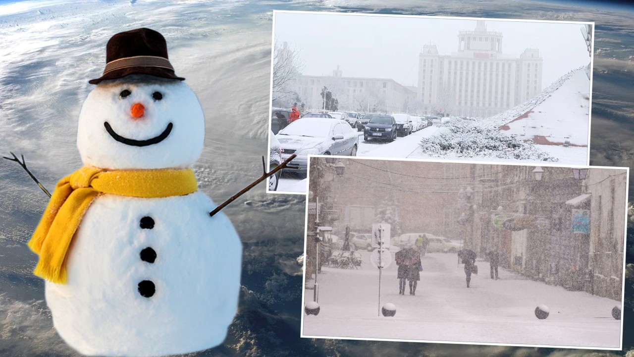 Vortexul polar aduce, în România, o iarnă mult mai grea decât a fost în ultimii ani. Prognoză Accuweather actualizată