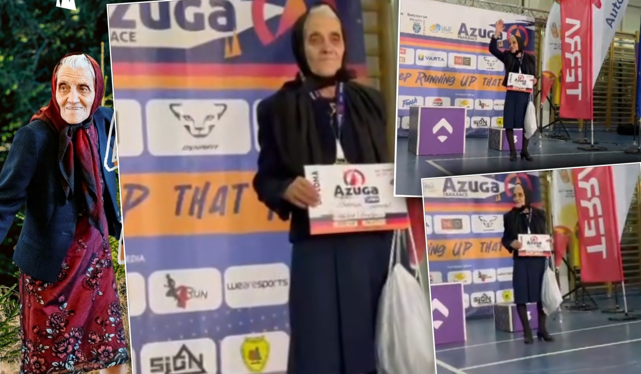 Eugenia Cotinghiu, femeia în vârstă de 84 de ani pentru care nu există „nu se poate”. Aceasta a urcat vertical 2 km în cadrul unei competiții
