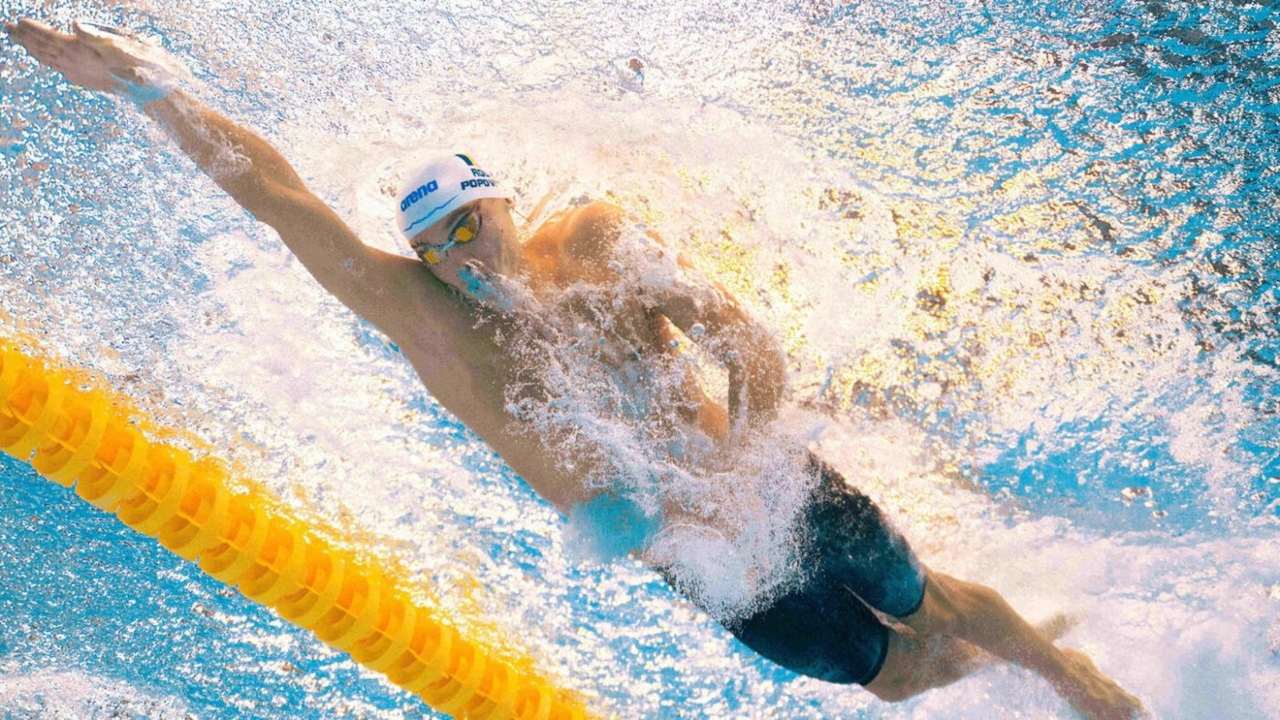 Licitație pentru o oră de înot cu David Popovici! Care este prețul de pornire