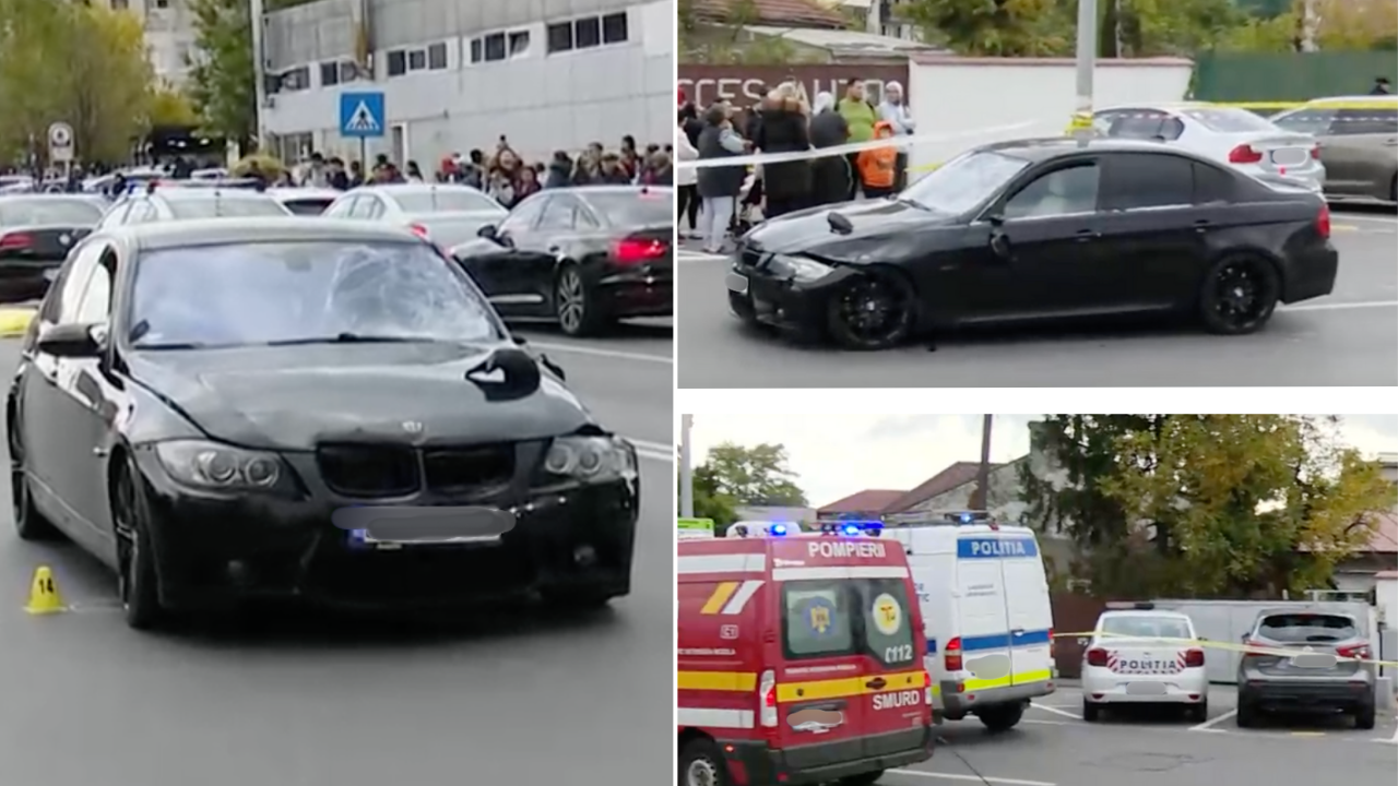 Accident rutier fatal pe trecere la Apărătorii Patriei. O mamă și-a pierdut viața, iar cea mică primește îngriji medicale de urgență