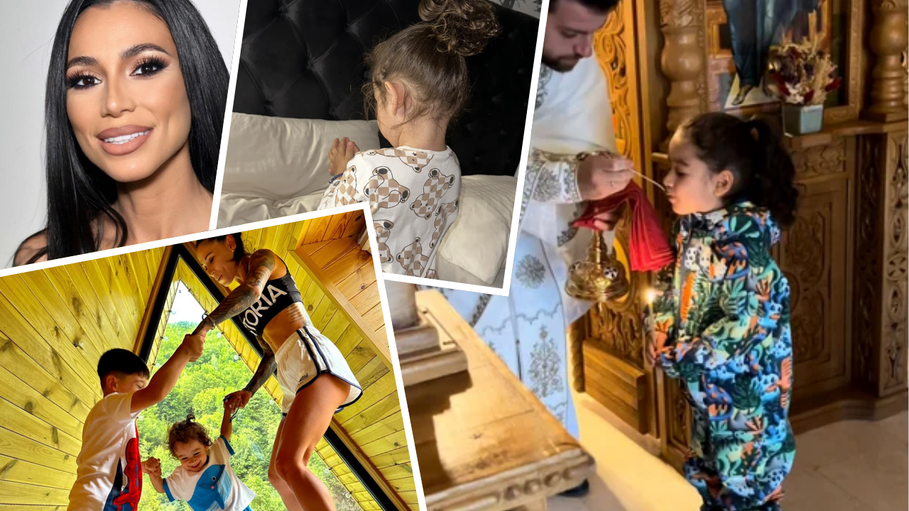 Roxana Vancea își duce copiii la biserică în fiecare duminică: „Pentru mine, împărtășirea copiilor este un moment foarte important”