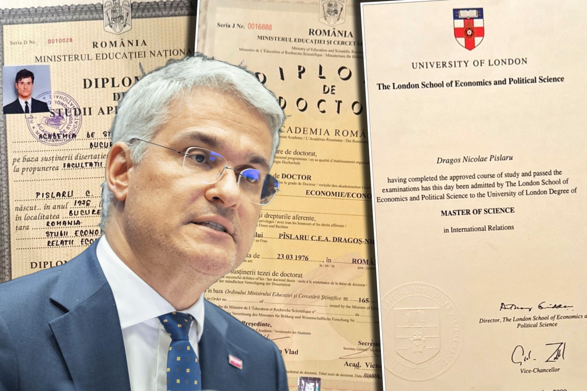 Ministrul Dragoş Pîslaru şi-a postat preventiv diplomele pe Facebook: „Pentru a salva timp pentru alte investigații de acest fel”
