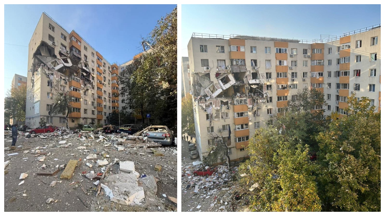 Catastrofă în Rahova. Inspectoratul de Stat în Construcții cere interzicerea accesului în zona blocului distrus de explozie. Risc de prăbușire!