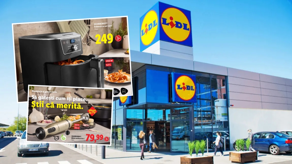 Super-oferte la Lidl în săptămâna 13-19 octombrie 2025. Reduceri uriașe la o varietate de aparate electrocasnice și unelte utile în orice gospodărie