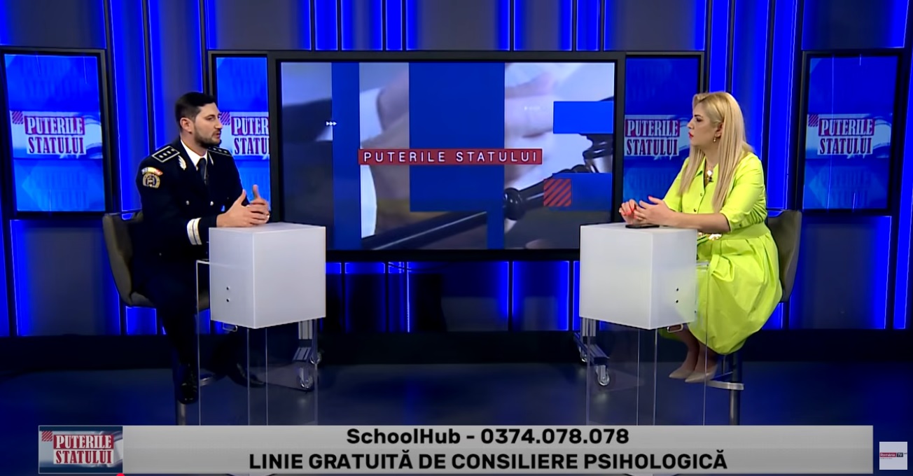 EXCLUSIV Comisarul-șef Alexandru Leuțu-Cotroceanu, la ”Puterile Statului”: Poliția încurajează victimele violenței din școli să semnaleze aceste cazuri