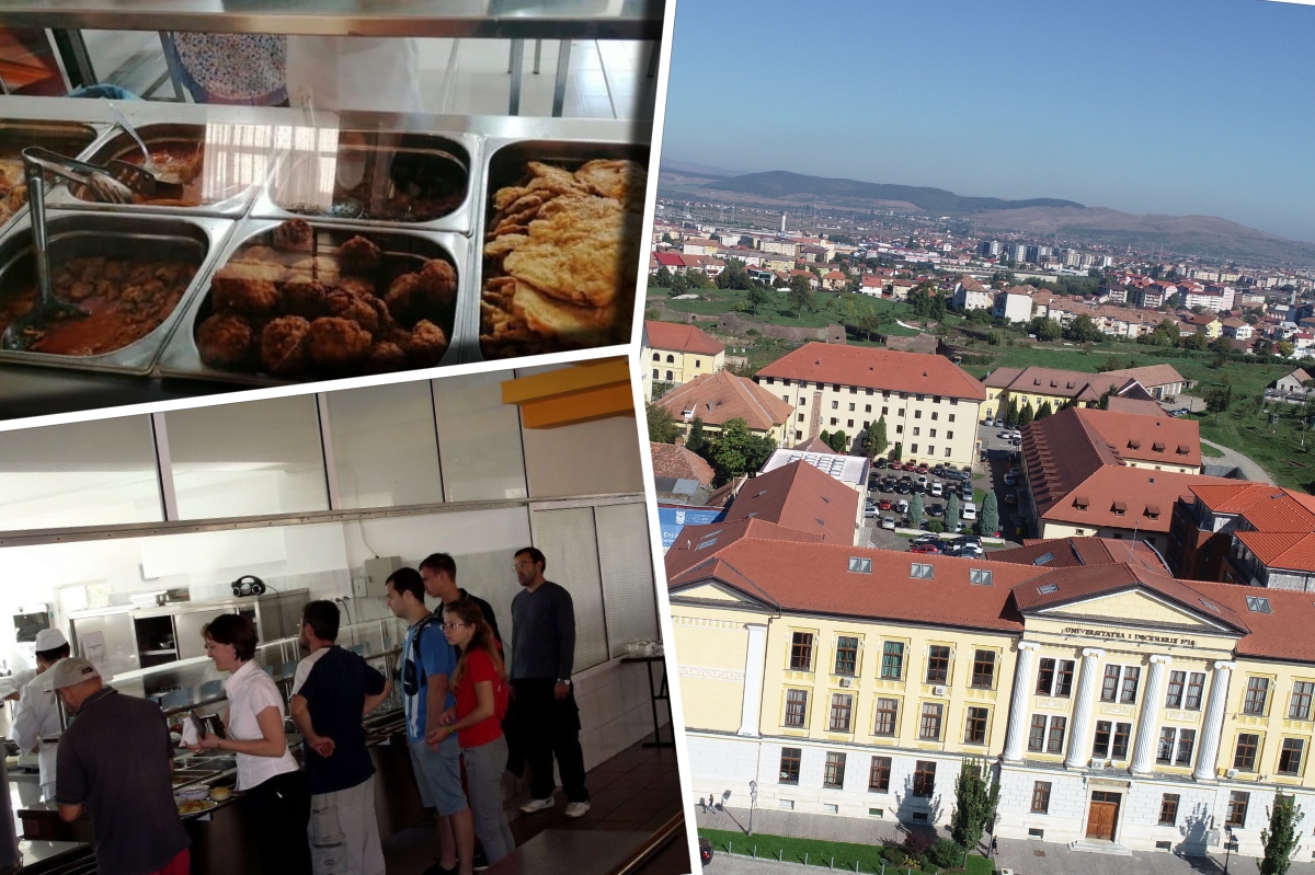 Universitățile din România, solidare cu studenții după tăierea burselor! Mâncarea la cantină costă la fel sau chiar mai puțin decât anul trecut. Cât a plătit un student din Alba Iulia pentru o porție de cartofi cu șnițel