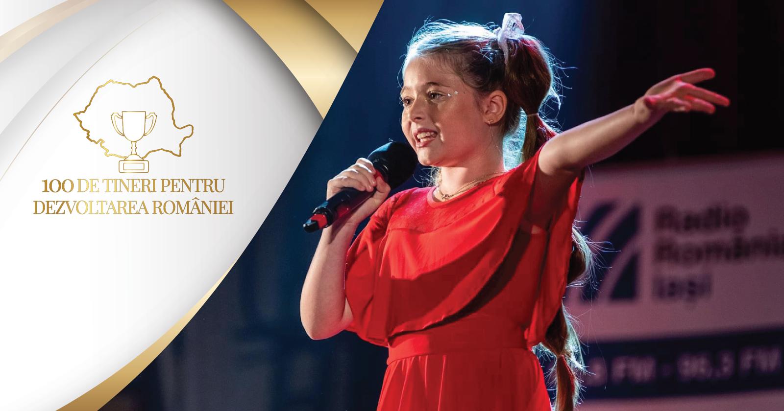 Beatrice Tcaciuc, o fetiţă de doar 13 ani din Suceava, a dus de peste ocean aurul pentru România