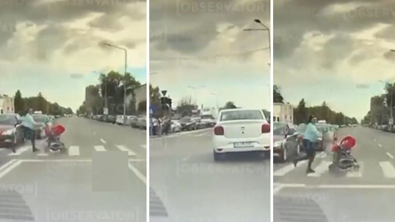 Noi imagini cutremurătoare cu mama și fetița spulberate pe trecerea de pietoni. Primele declarații ale șoferului ucigaș: „Am încercat să evit ceva, dar n-am mai avut timp”