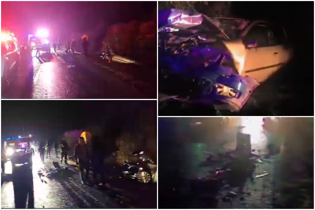 Accident mortal după nuntă! Bunicii miresei și-au pierdut viața în timp ce se întorceau acasă cu mașina de la petrecere. Șoferul a pierdut controlul volanului într-o curbă