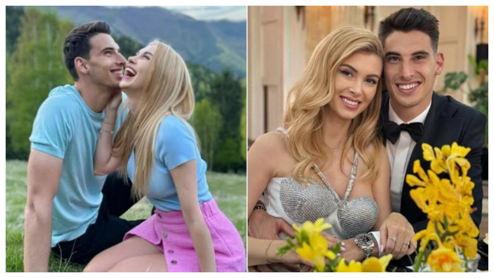 Andreea Bălan şi Victor Cornea au stabilit data nunţii. Cine i-a dat de gol: „Naşii îi va alege el, iar eu o voi duce la altar”