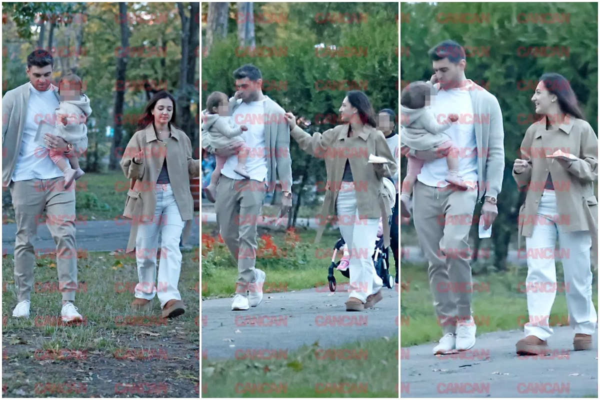 Imagini rare cu „comorile” lui Gigi Becali. Fiica cea mare și nepoatele, la distracție în Herăstrău