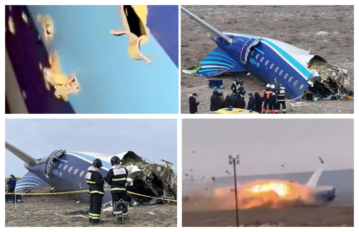 Rachetele Rusiei au doborât un avion cu 38 de pasageri. Vladimir Putin recunoaşte oficial catastrofa aviatică