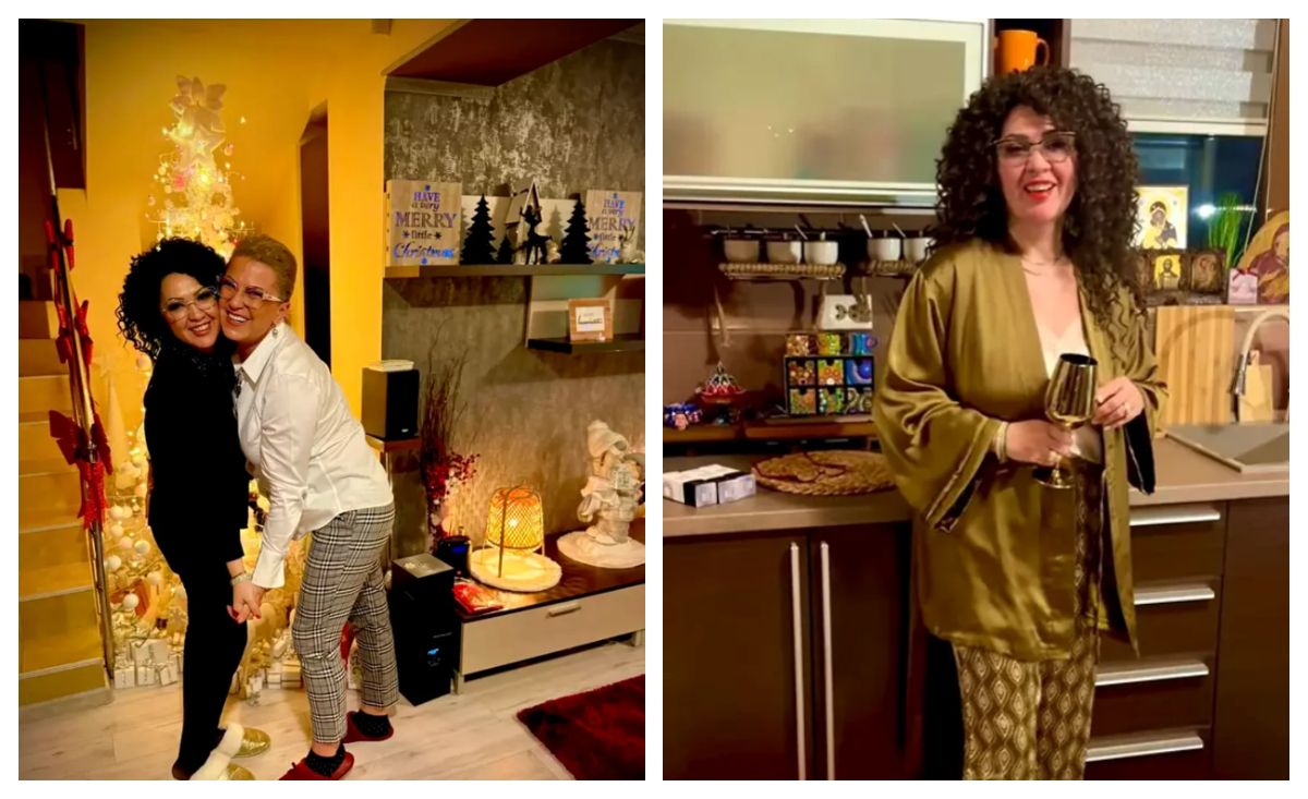 Cum arată casa Minodorei. Livingul este decorat în stil african