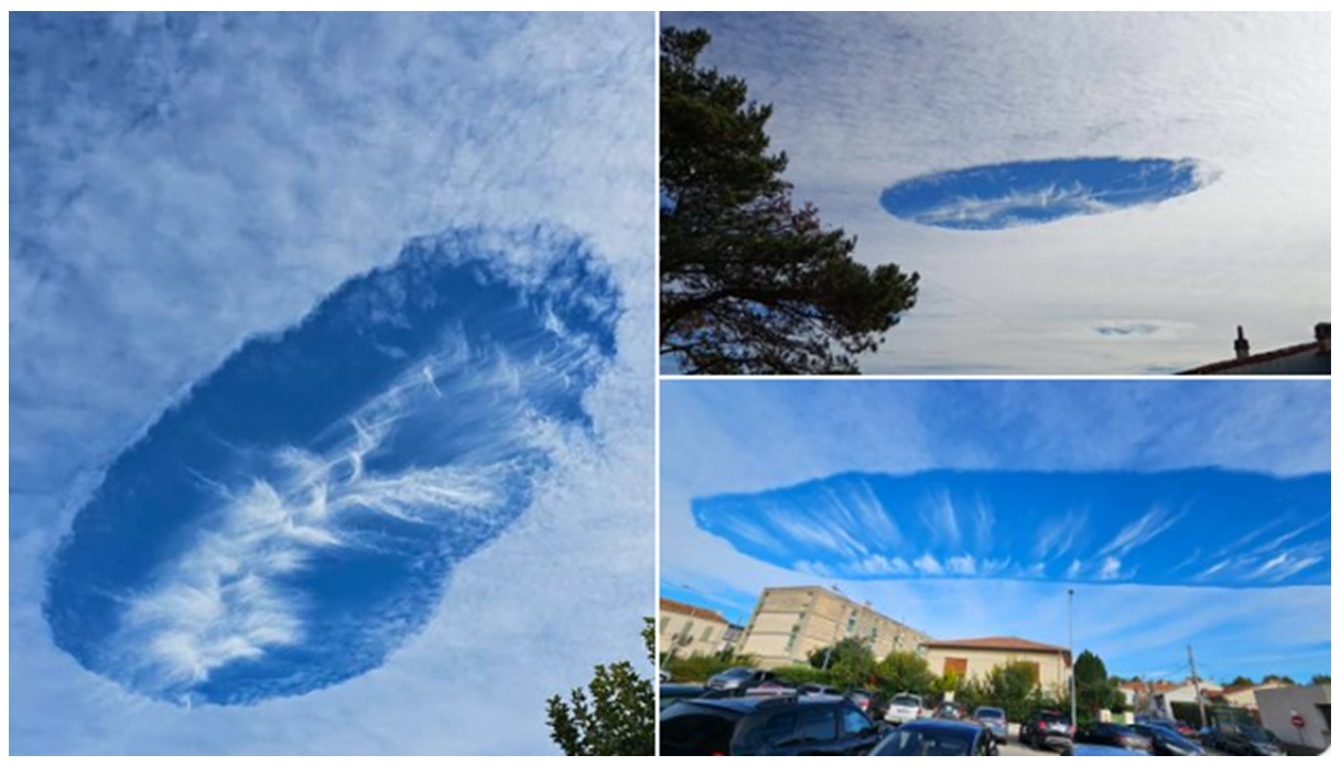 Fenomenul apărut pe cer i-a făcut pe oameni să nu mai muncească, ci să privească în sus. Imaginile din sud-estul Franței îți dau fiori VIDEO