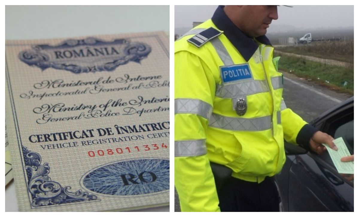 Ce trebuie să faci ca să-ți recuperezi certificatul de înmatriculare reținut în trafic. La câte instituții trebuie să mergi