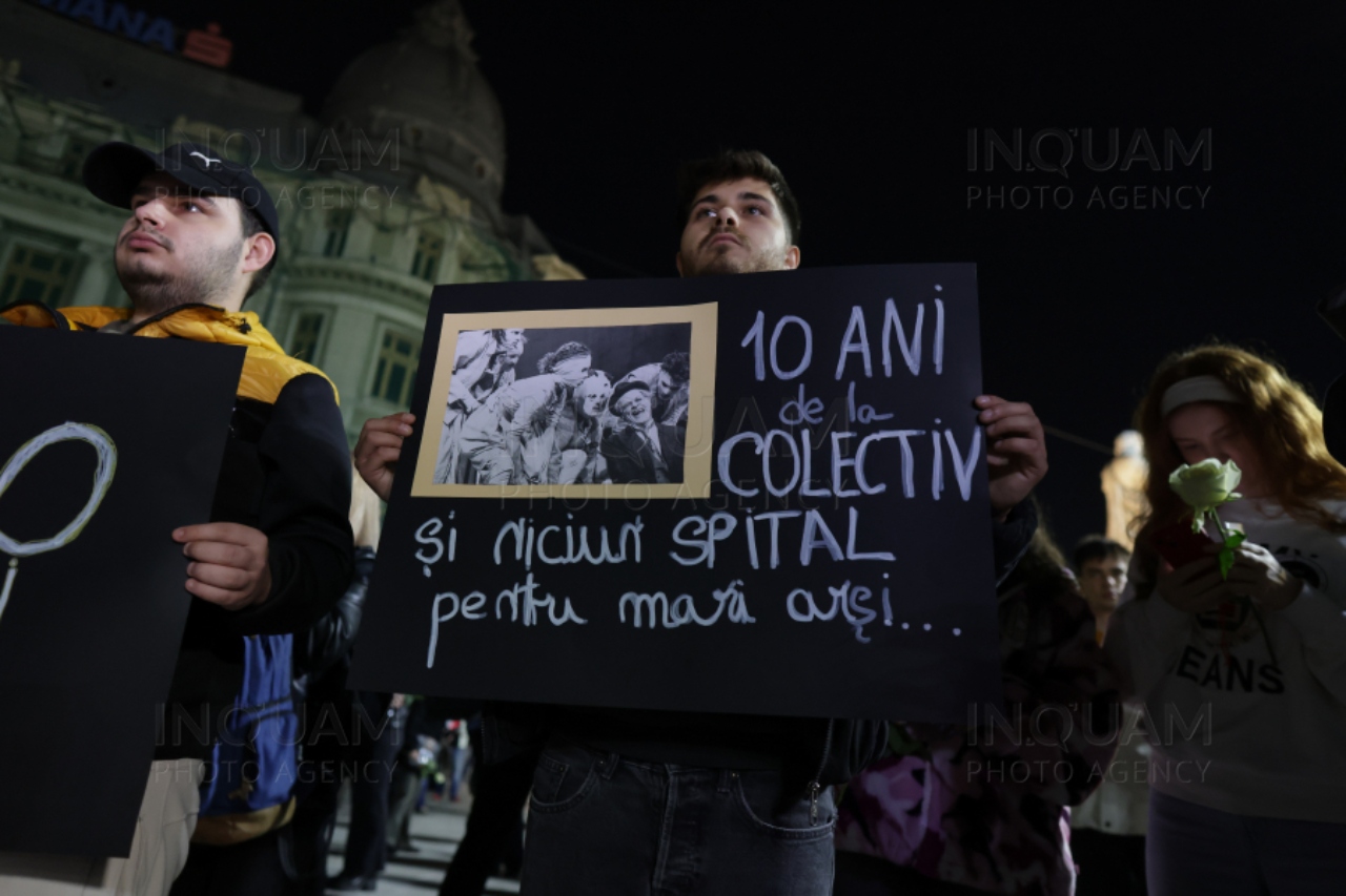 VIDEO Organizatorul marșului ”Colectiv”, amendat de jandarmi cu 3.000 de lei! Care a fost motivul sancțiunii. ”Orice faptă bună este răsplătită pe măsură!”
