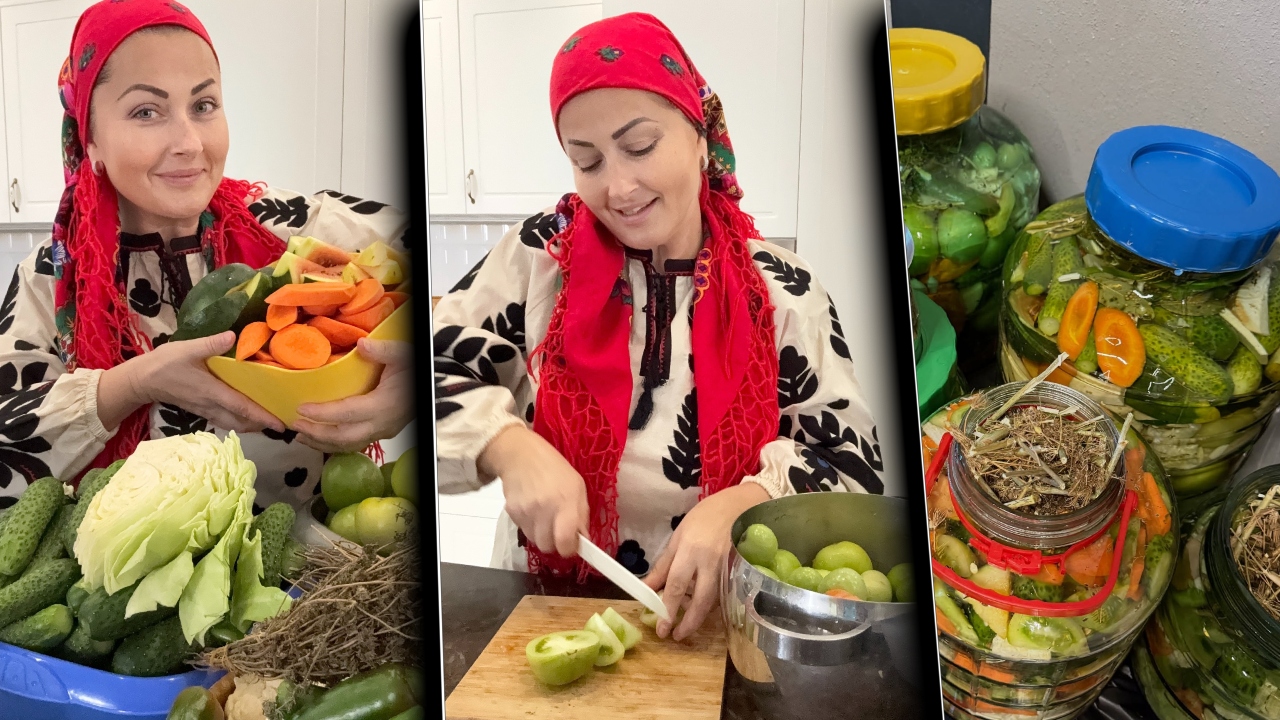 Cum pregătește Gabriela Cristea murături asortate. Rețeta dezvăluită de vedetă