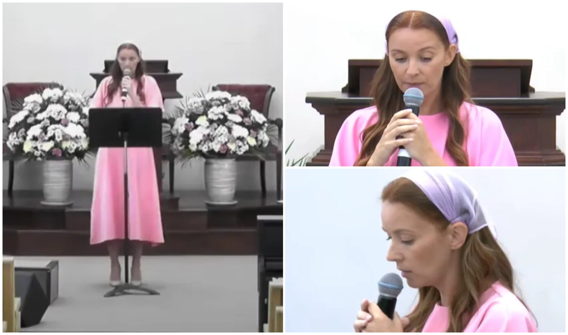 Diana Dumitrescu, de nerecunoscut după ce s-a pocăit. Cum a apărut actrița într-o biserică penticostală