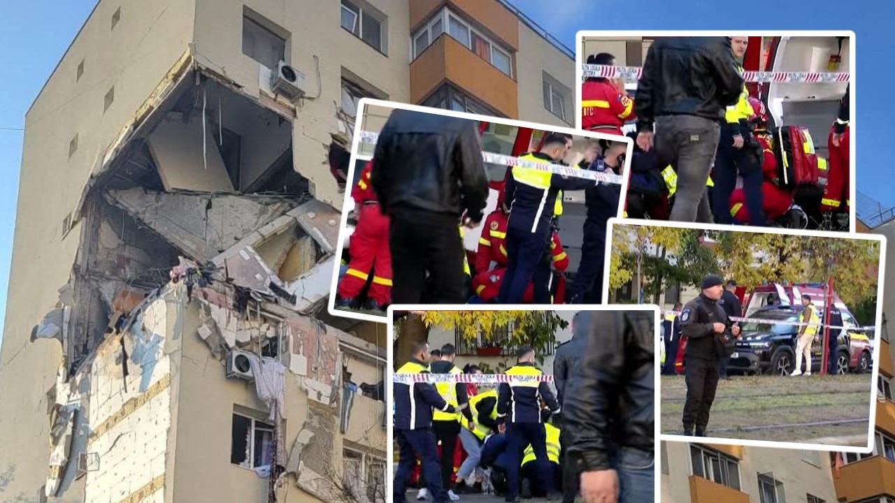 Explozie în blocul din Rahova: trei persoane au fost reţinute miercuri seară