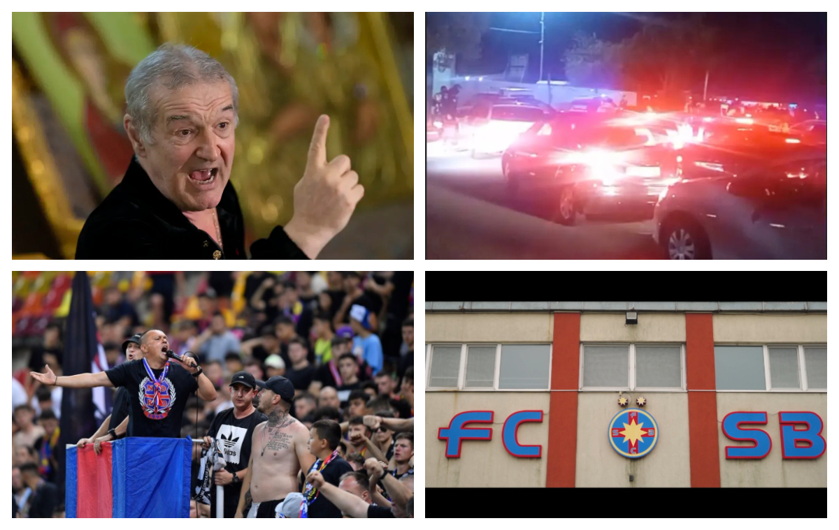 Scandal uriaş, Gigi Becali a luat foc după ce bombardierii au venit să facă drifturi la baza FCSB: „Ce a ajuns baza mea, poligon de curse, şi eu bag milioane?”