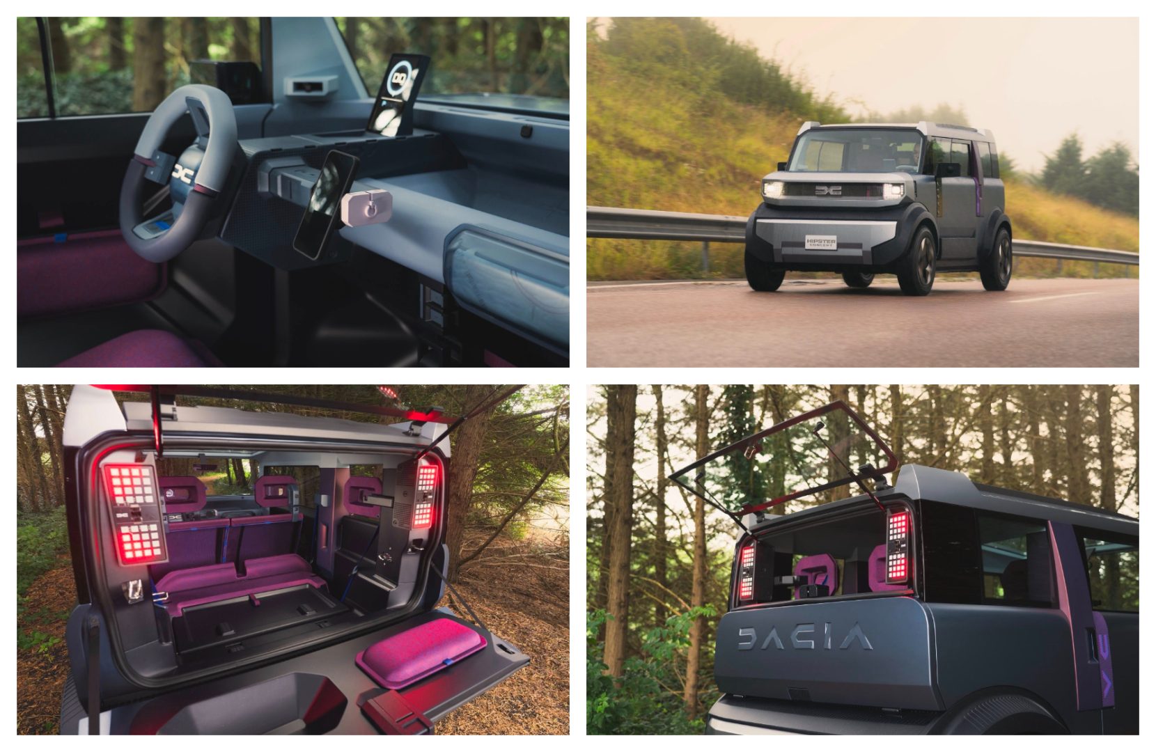 Dacia Hipster a făcut senzaţie la Paris. Cum ar arăta „maşina electrică a poporului” GALERIE FOTO